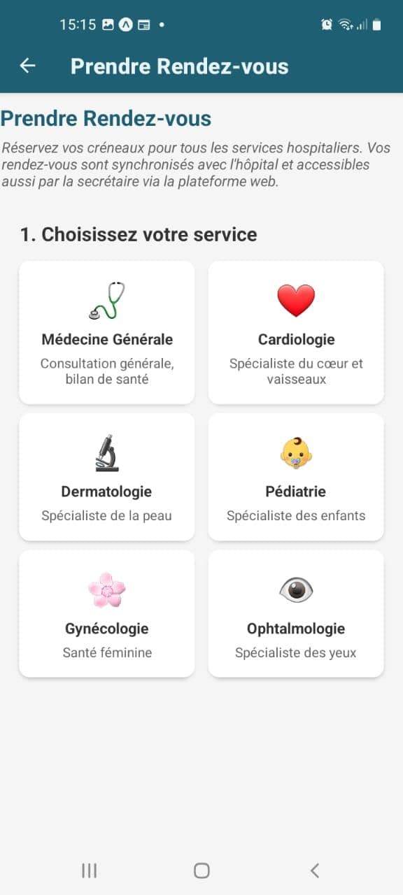 Mobile App Santé